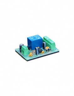 Placuta cu releu, iesire contact umed NO/NC, temporizare ajustabila 0~30 secunde. Comanda online pe RFPro.ro.