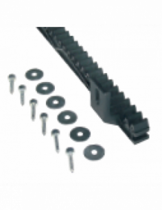 Cremaliera M4 din nylon cu interior metalic, 22mm, prindere in 6 puncte- 1m. Comanda online pe RFPro.ro.