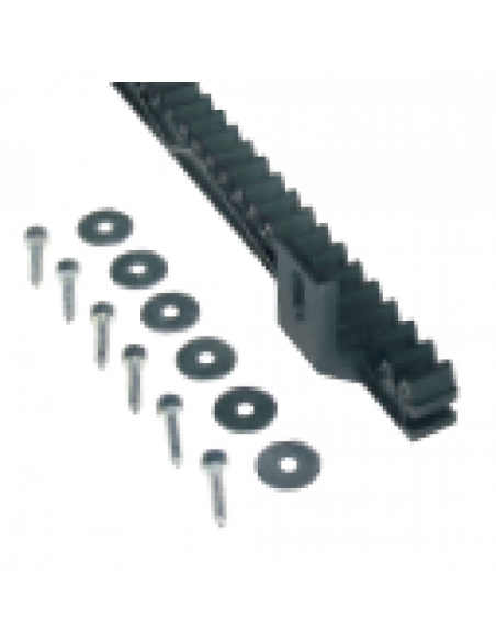 Cremaliera M4 din nylon cu interior metalic, 22mm, prindere in 6 puncte- 1m. Comanda online pe RFPro.ro.