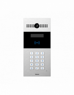 Post de apel IP SIP cu ecran LCD , tastatura numerica si cititor de proximitate RFID incorporat. Comanda online pe RFPro.ro.