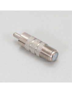 Pachet de 10 bucati de conectori RCA male (tata)  la 
F (mama)
. Comanda online pe RFPro.ro. 2