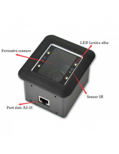 Modul scaner pentru citire rapida si precisa a codurilor de bare 1D/2D. Comanda online pe RFPro.ro.