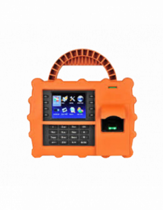 Terminal de pontaj, portabil, cu senzor de
amprente, cititor de carduri si tastatura. Comanda online pe RFPro.ro.