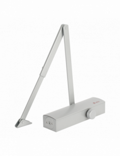 Amortizor hidraulic cu brat pentru usi de la 25 kg pana la 120kg, ajustabil. Comanda online pe RFPro.ro.