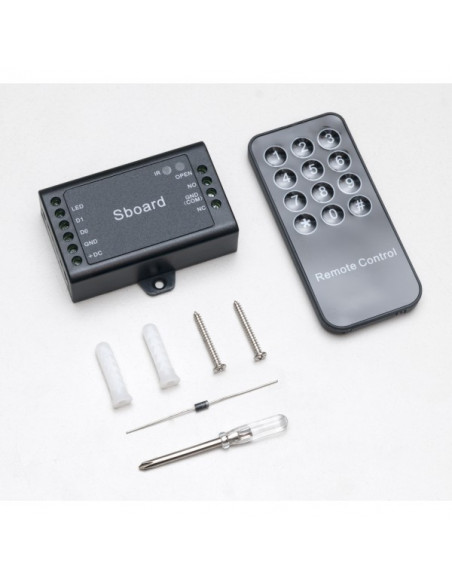 Modul de control acces pentru o usa uni-directionala. Comanda online pe RFPro.ro.