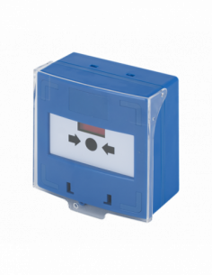 Buton iesire de urgenta cu 3 comutatoare NC-COM-NO, albastru. Comanda online pe RFPro.ro. 2