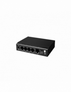 Switch ethernet PoE+ cu functie PoE Watchdog, 4 porturi. Comanda online pe RFPro.ro.