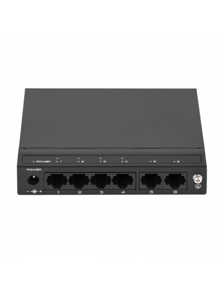 Switch ethernet PoE+ cu functie PoE Watchdog, 4 porturi 10/100 Mbps POE+ downlink, 2 porturi 10/100. Comanda online pe RFPro.ro.