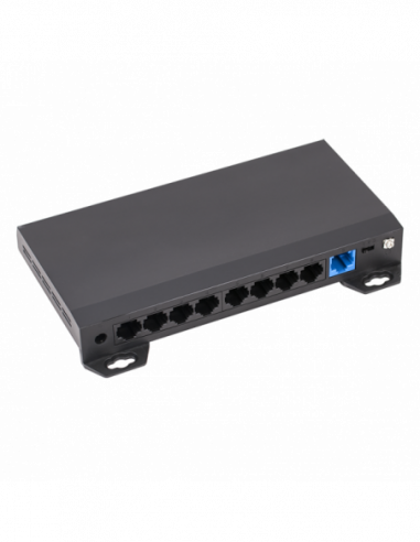 Switch ethernet PoE+, 8 porturi 10/100 Mbps POE+ downlink, 1 port 10/100 Mbps uplink, 60W
. Comanda online pe RFPro.ro.