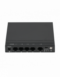 Switch Gb cu 4x downlink 10/100/1000Mbps, 1x10/100/1000Mbps, Switching loop detection. Comanda online pe RFPro.ro.
