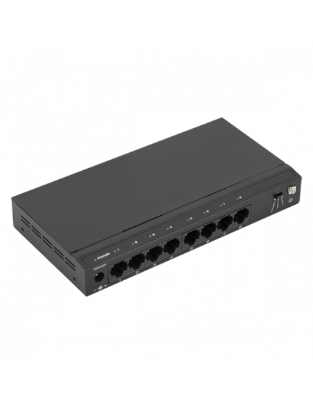 Switch gigabit cu 8 porturi 10/100/1000 Mbps cu functie Switching loop detection. Comanda online pe RFPro.ro.