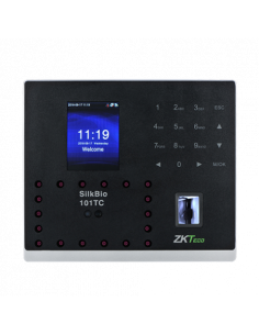 Terminal control acces si pontaj cu identificare faciala, senzor amprente, cititor carduri si  PIN. Comanda online pe RFPro.ro.