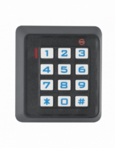 Controler de acces standalone cu tastatura si cititor de carduri EM 125kHz. Comanda online pe RFPro.ro.
