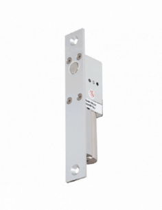 Mini bolt electric incastrabil, fail-safe cu monitorizare si temporizare. Comanda online pe RFPro.ro.