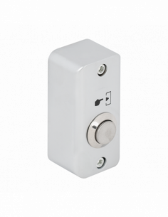 Buton de iesire aplicabil de mici dimensiuni, din aliaj de Zinc, pentru exterior. Comanda online pe RFPro.ro. 2