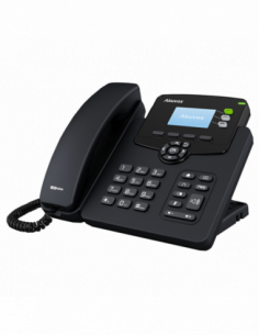 Telefon de birou  IP, HD Voice, ECRAN 2.3" LCD, POE
- max 2 conturi SIP. Comanda online pe RFPro.ro.