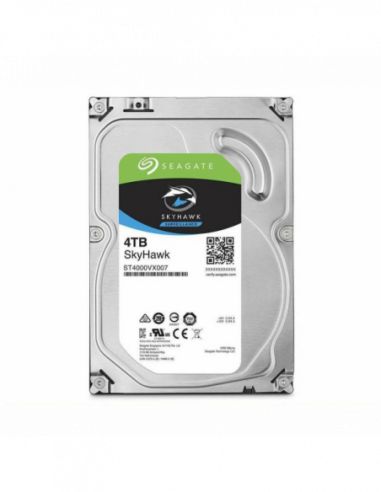 HDD Seagate SKYHAWK 4TB, seria Surveillance. Comanda online pe RFPro.ro.