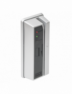 Controler de acces, pentru o singura usa, ce functioneaza cu orice card magnetic ATM. Comanda online pe RFPro.ro.