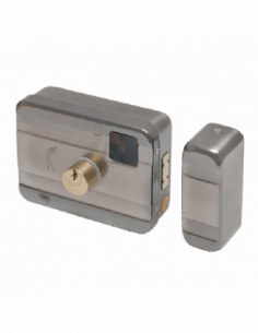 Yala electromagnetica (fail-secure) aplicabila cu cititor de proximitate incorporat  si telecomanda. Comanda online pe RFPro.ro.