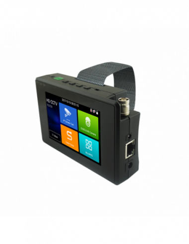 Tester CCTV profesional de mana, cu ecran tactil de 4. Comanda online pe RFPro.ro.