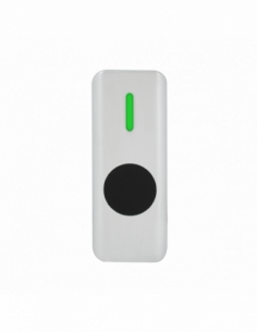 Buton de iesire aplicabil cu LED de stare bicolor, metal, actionare fara atingere, rezistent la apa. Comanda online pe RFPro.ro. 2