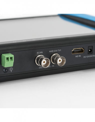Tester CCTV 7" HD-TVI / HD-CVI / AHD / CVBS / IP - 4K, H.265. Comanda online pe RFPro.ro.