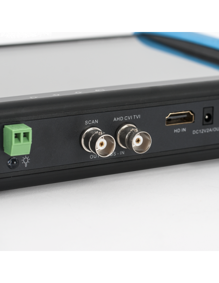 Tester CCTV 7" HD-TVI / HD-CVI / AHD / CVBS / IP - 4K, H.265. Comanda online pe RFPro.ro.