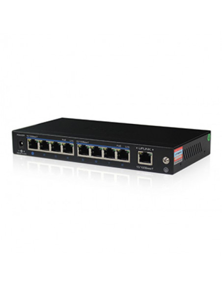 Switch ethernet PoE+, fara management. Comanda online pe RFPro.ro.