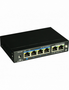 Switch ethernet gigabit POE+, 4+2 porturi. Comanda online pe RFPro.ro.
