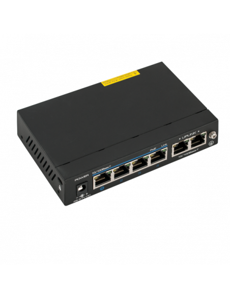 Switch 5 porturi 10/100Mbps PoE+ . Comanda online pe RFPro.ro.