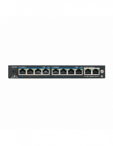 Switch ethernet POE+, 8+2 porturi. Comanda online pe RFPro.ro.