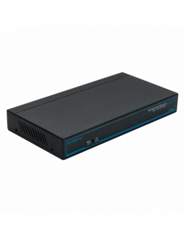 Switch ethernet POE+, 8+2 porturi. Comanda online pe RFPro.ro.