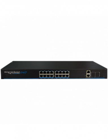 Switch ethernet PoE+, cu management L2. Comanda online pe RFPro.ro.