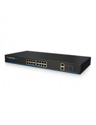 Switch ethernet PoE+, cu management L2. Comanda online pe RFPro.ro.