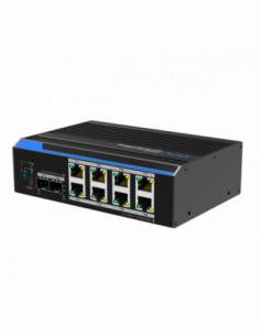 Switch industrial cu 8 porturi ethernet gigabit si 2 porturi
gigabit SFP. Comanda online pe RFPro.ro.