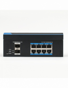 Switch industrial full gigabit cu 8 porturi ethernet BT POE++ si 2 porturi SFP. Comanda online pe RFPro.ro. 2