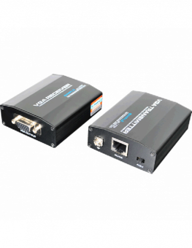 Extender VGA pasiv prin cablu UTP CAT5E/6. Comanda online pe RFPro.ro.