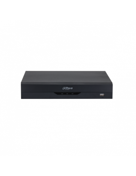 DVR AI Dahua HDCVI, 4 canale, 5MP-N@10fps, 1 HDD, seria WizSense. Comanda online pe RFPro.ro.