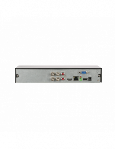 DVR AI Dahua HDCVI, 4 canale, 5MP-N@10fps, 1 HDD, seria WizSense. Comanda online pe RFPro.ro.