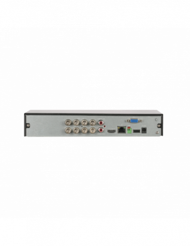 DVR AI 4K Dahua HDCVI, 8 canale, 4K@7fps, 1 HDD, seria WizSense. Comanda online pe RFPro.ro.