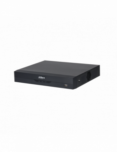 DVR AI Dahua HDCVI, 8 canale, 5MP-N@10fps, 1 HDD, seria WizSense. Comanda online pe RFPro.ro.