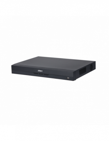 DVR AI Dahua HDCVI, 32 canale, 5M-N@10fps, 2 HDD, seria WizSense. Comanda online pe RFPro.ro.