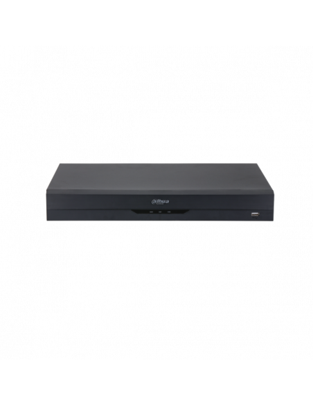 DVR AI Dahua HDCVI, 32 canale, 5M-N@10fps, 2 HDD, seria WizSense. Comanda online pe RFPro.ro.