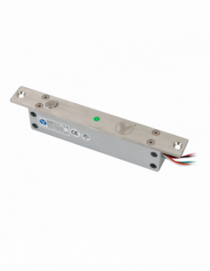 Minibolt electric (fail-safe) cu monitorizare, temporizare, senzor magnetic si led de stare. Comanda online pe RFPro.ro.