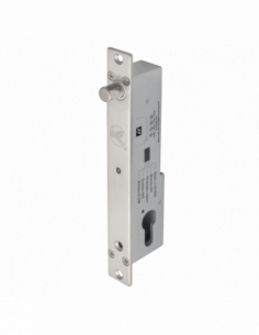 Bolt electric (fail-secure) cu temporizare, senzor magnetic, monitorizare si cilindru cu cheie. Comanda online pe RFPro.ro.
