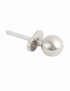 Maner cu buton fix drept, cu rozeta ovala. Comanda online pe RFPro.ro.