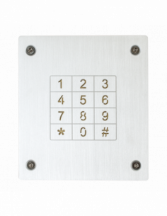 Controler stand-alone antivandal de exterior cu tastatura
touch iluminata si montare incastrata. Comanda online pe RFPro.ro.