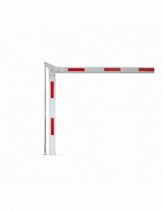 Brat de bariera din aluminu, pliabil la 90° 10 x4.5 x 300cm. Comanda online pe RFPro.ro.