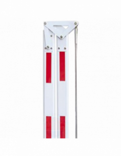 Brat de bariera din aluminiu, pliabil la 180° 10 x4.5 x 300cm. Comanda online pe RFPro.ro.