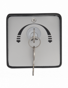 Buton aplicabil cu cheie, folosit la armare/dezarmare, comanda automatizari porti/rulouri ext. Comanda online pe RFPro.ro.